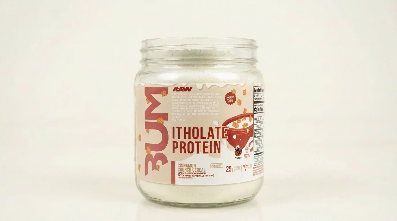 CBUM Itholate Protein Cinnamon Crunch Cereal protein sampler